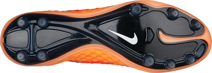 O solado da nova chuteira Nike Hypervenom 2014-2015