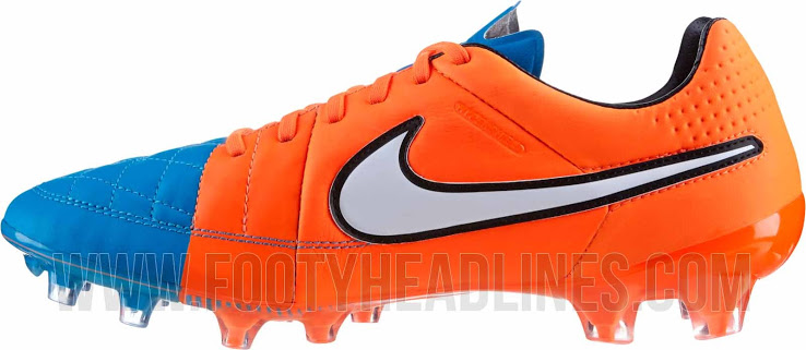 O lado interno da Nike Tiempo Legend V 2014-2015