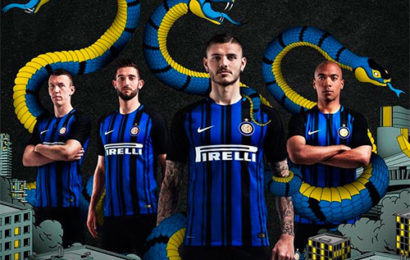 Nike apresenta a nova camisa da Inter de Milão 2017-2018
