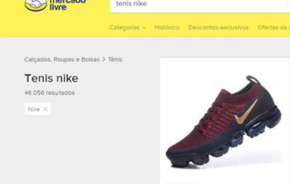 Comprar tênis Nike no Mercado Livre